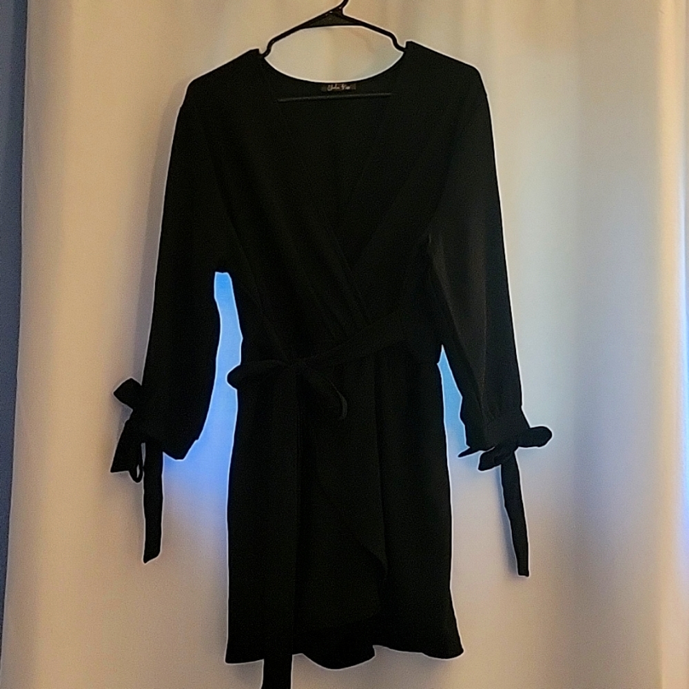 NWOT Black Short Romper